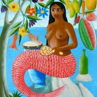 Mambo la sirène (art populaire haïtien)
